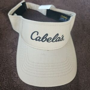 Cabela's Tan Visor Hat